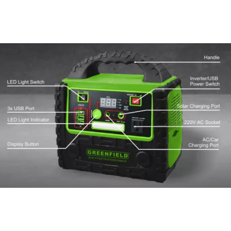 Greenfield GPS200W Power Station 200W - KHM Megatools Corp. Greenfield GPS200W Power Station 200W - KHM Megatools Corp.